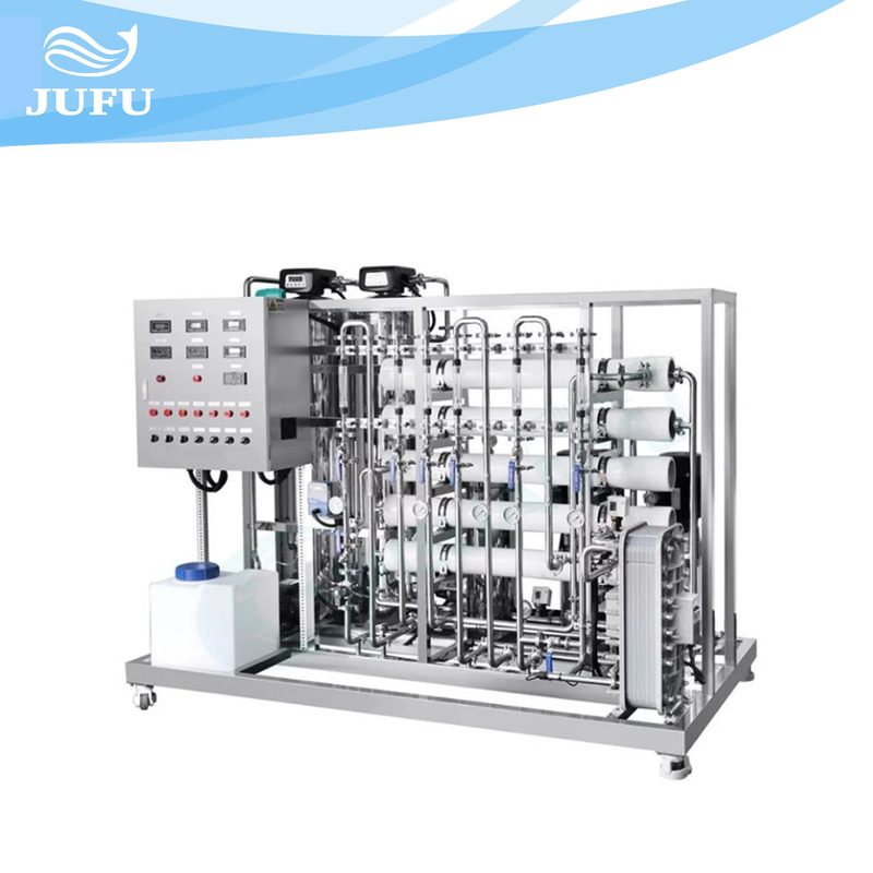4T Double RO Water Treatment Plant RO Purification Machine For Pharmaceutical