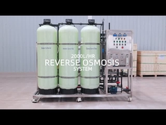 Bagaimana memulai bisnis air Anda-Pabrik Pengolahan Air Reverse Osmosis 2000LPH
